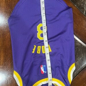 Dog Purple/Gold Basketball Jersey